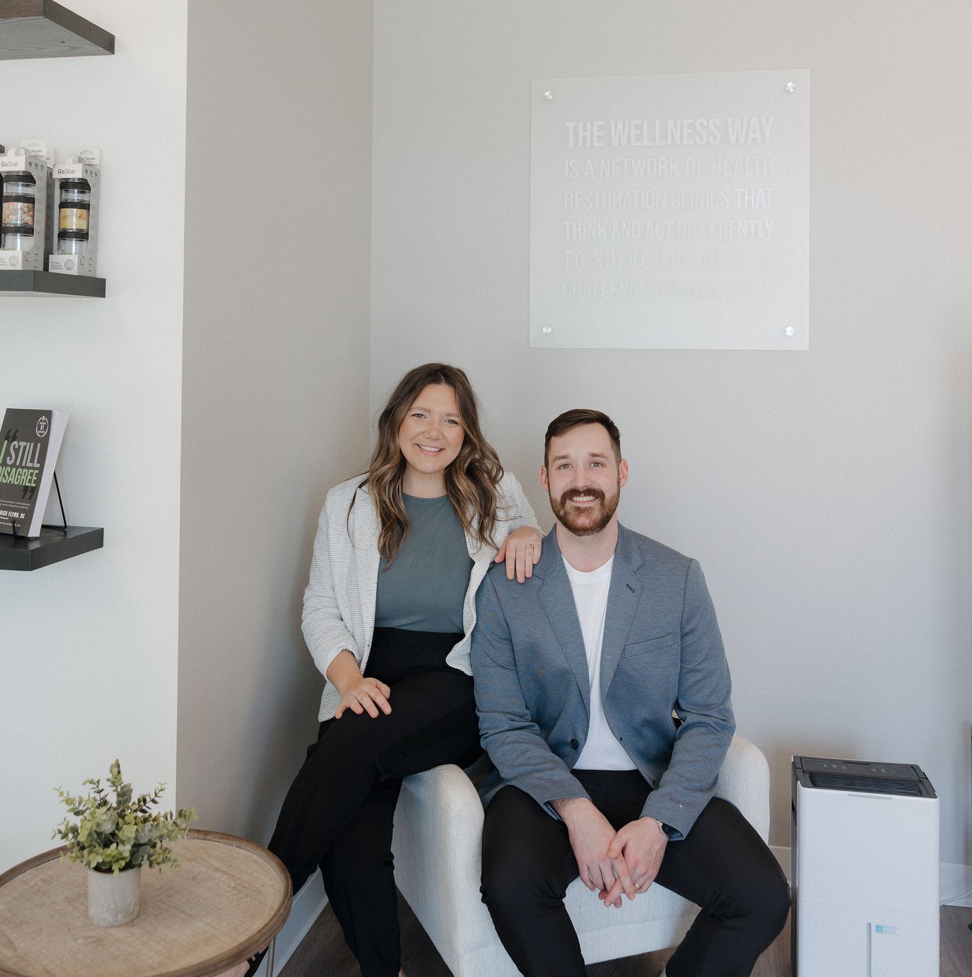Dr. Ryan and Annie DeNome at home